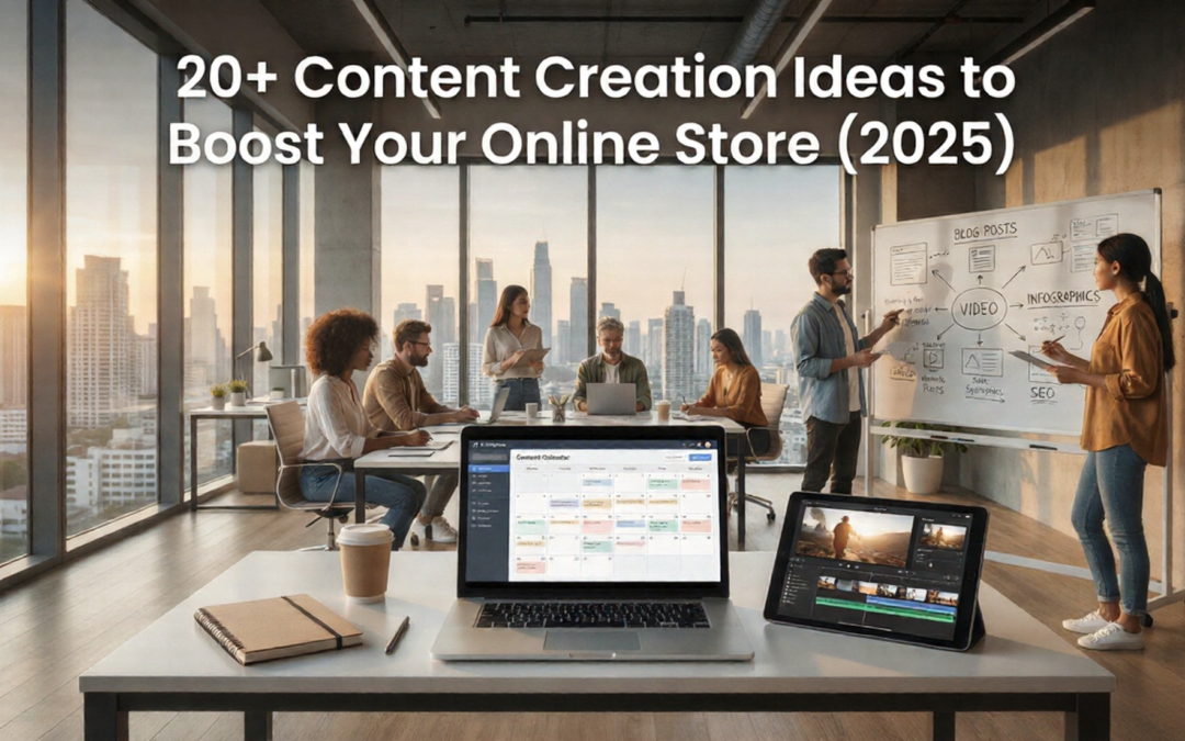 20+ Content Creation Ideas to Boost Your Online Store (2025)