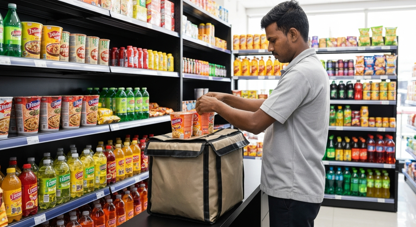 Night-Delivery Cloud Store: Tapping the Midnight Market - Practical Application
