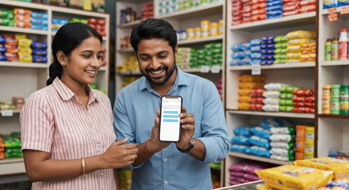 Kirana Store Digital Edge: Win the Quick Commerce War - Core Concept