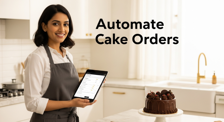 Automate Cake Orders: Scale Your Home Bakery Business